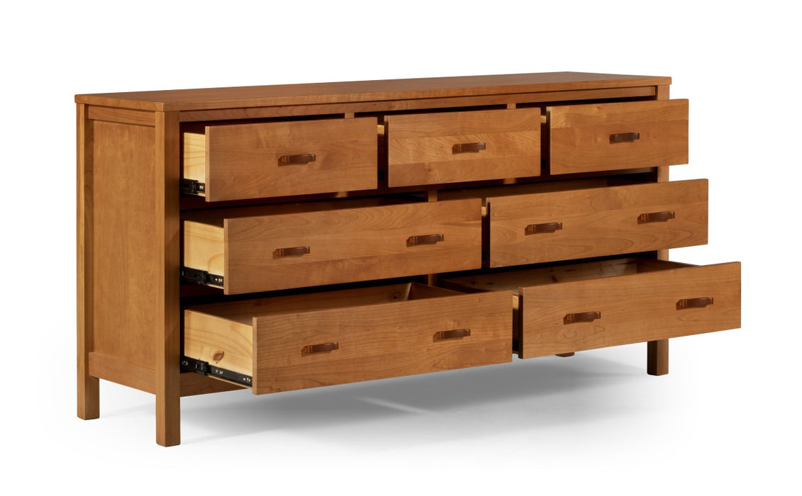 Heritage Cherry Solid Cherry wood 7-Drawer Dresser