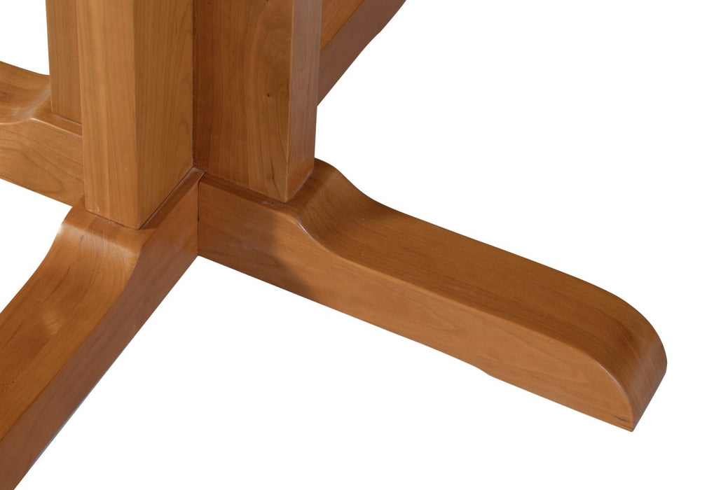 Heritage Cherry 48" Round Solid Cherry Wood Dining Table