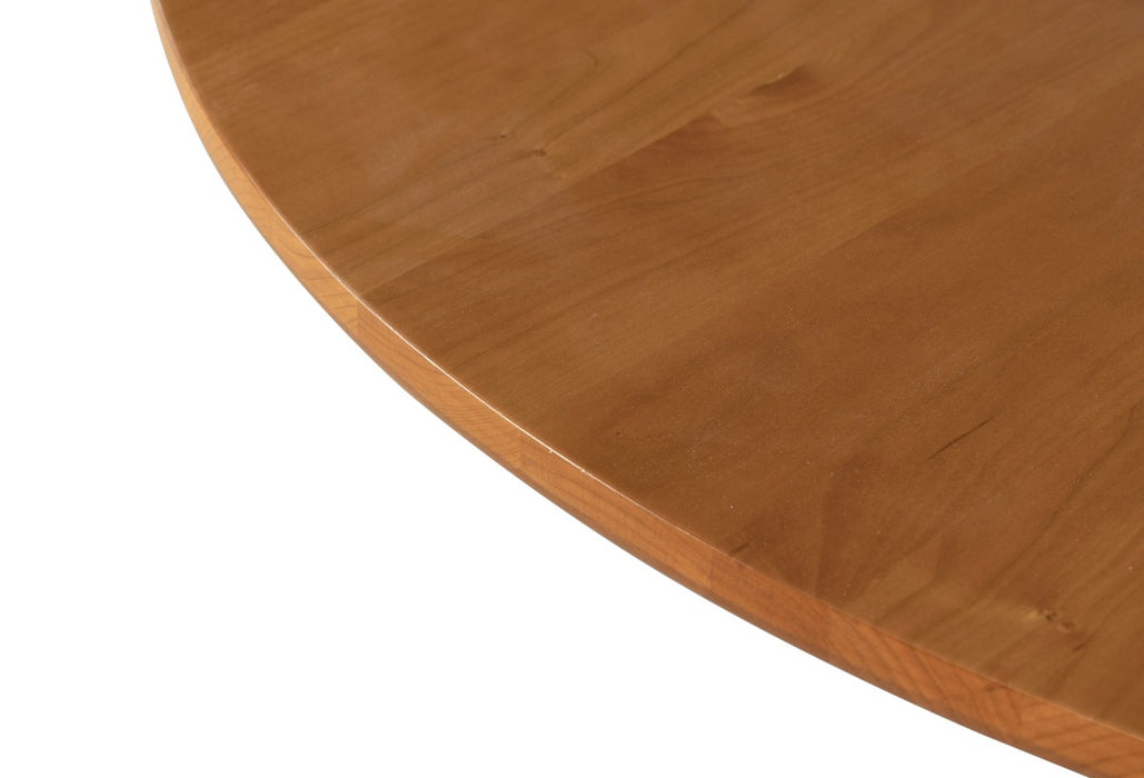 Heritage Cherry 48" Round Solid Cherry Wood Dining Table