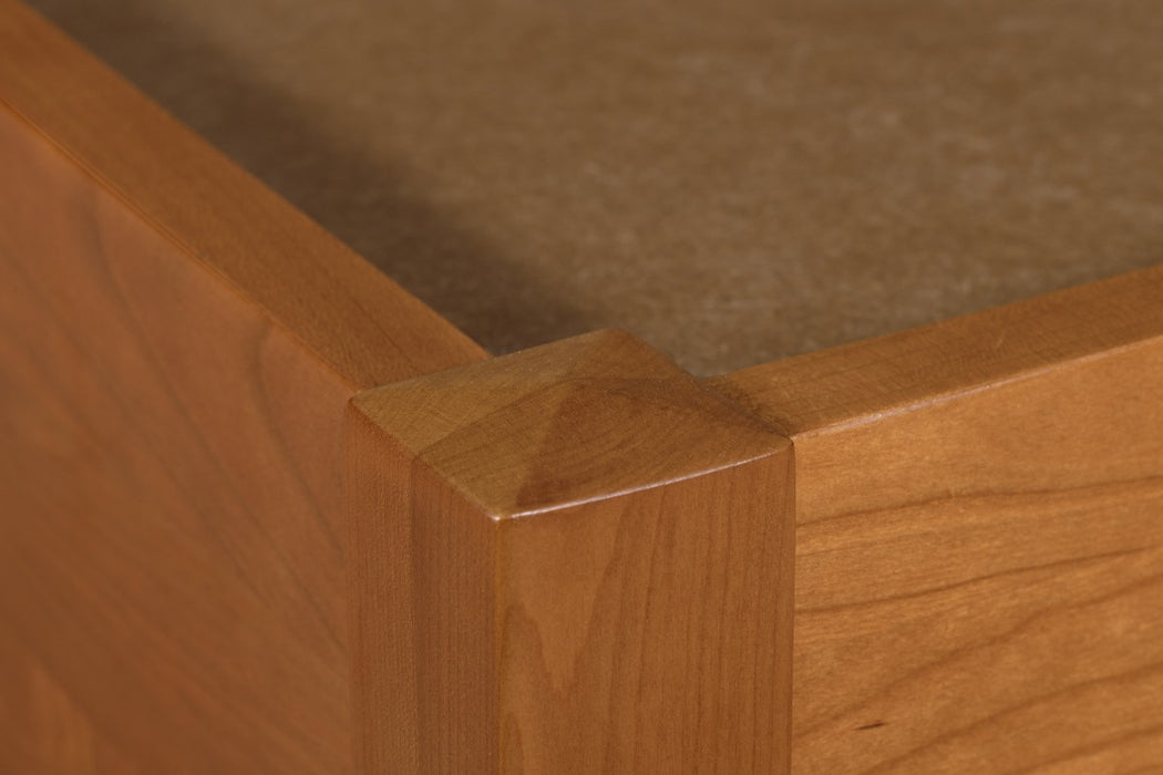 Heritage Cherry Solid Cherry Wood Platform Bed