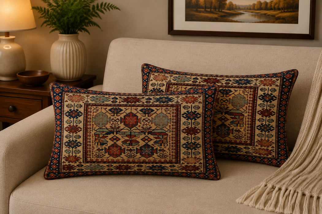 Persian-Inspired Luxurious Accent Cushions