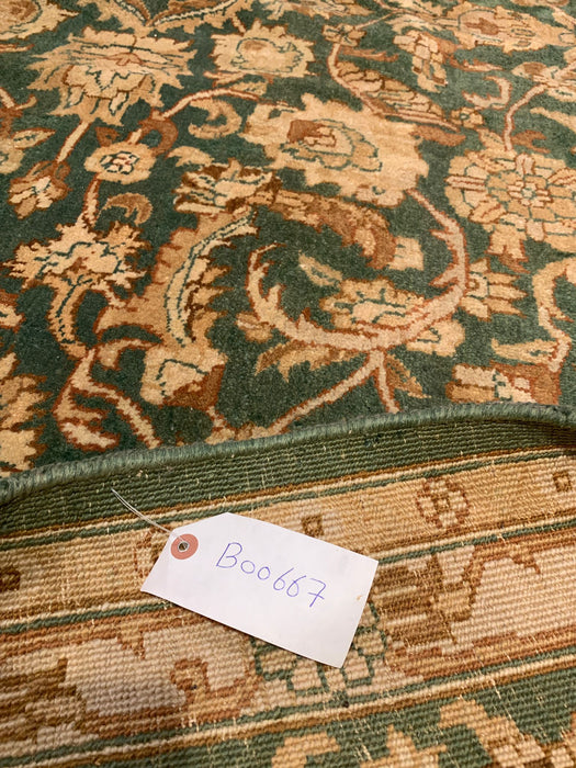 Sultanabad 100% wool Hand Made Rug - size 8" x 9' 10"  (P)