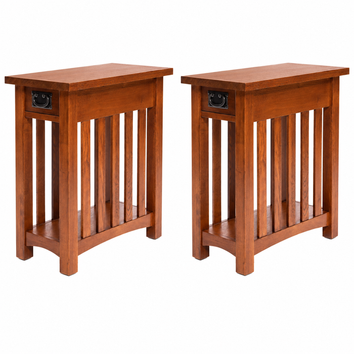 Mission Arts & Crafts 1 Drawer Side Table