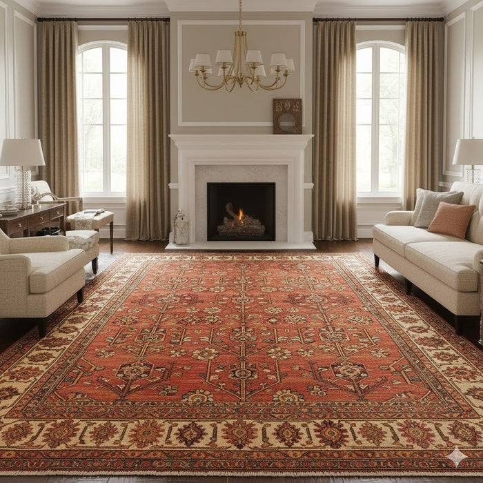 Antique Khotan Samarkand Rug, circa 1910's, 6' 8" x 13' 7"