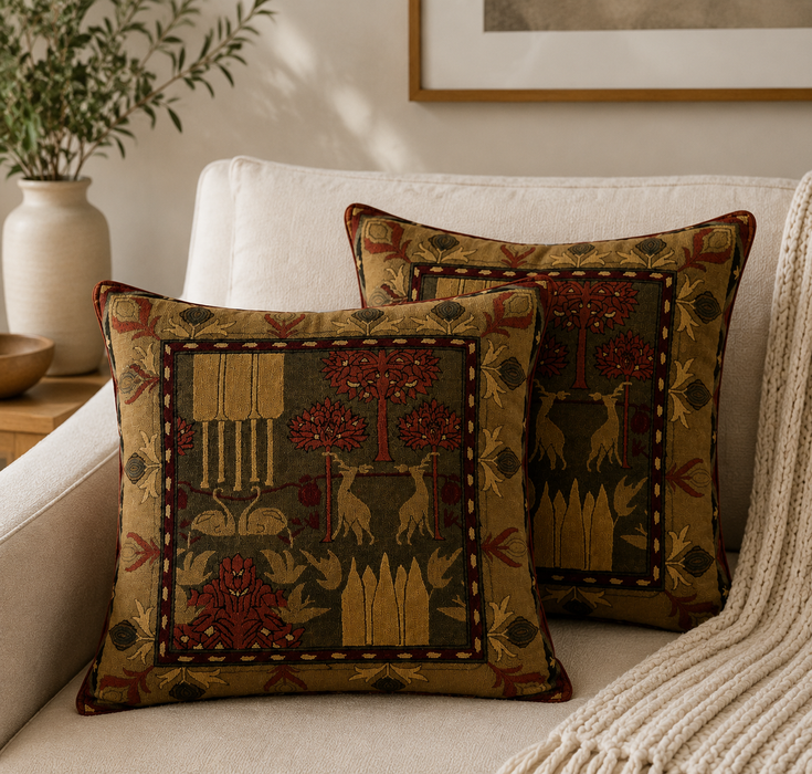 Persian-Inspired Luxurious Accent Cushions