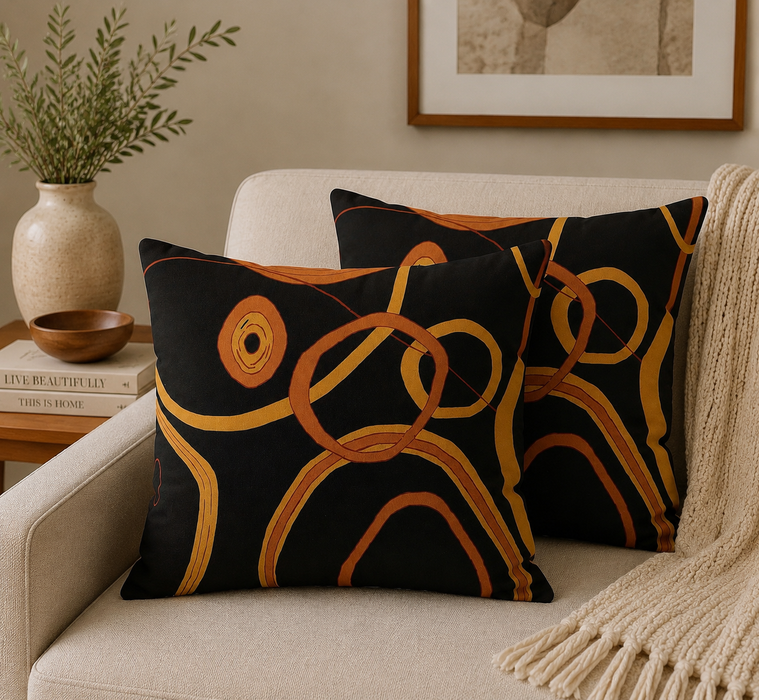Persian-Inspired Luxurious Accent Cushions