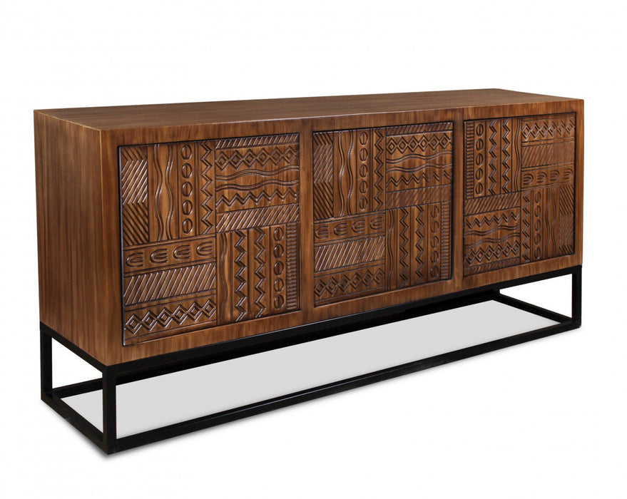 Dhalia Pine Wood Console,Tv Stand, Sideboard