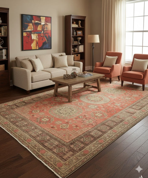 Antique Khotan Samarkand Rug, circa 1910's, 5' 10" x 11' 2"