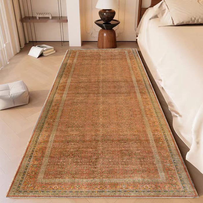 Ushak Collection Area Rug Ultra Soft Washable Rug, Non Slip Area Rug Indoor, Stain Resistant Rugs for Living Room Bedroom Vintage Home Decor