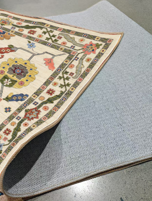 Arts and Crafts Collection Area Rug Ultra Soft Washable Rug, Non Slip Area Rug Indoor, Stain Resistant Rugs for Living Room Bedroom Vintage Home Decor