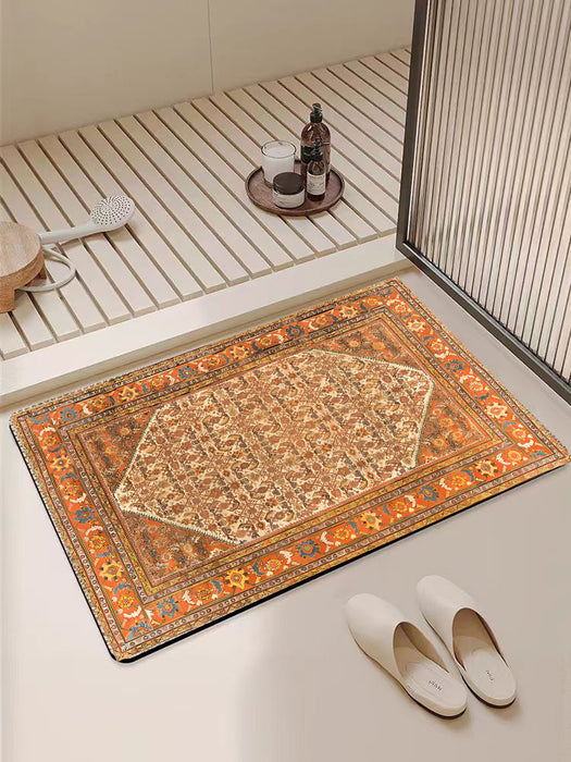 Serapi Collection Area Rug Ultra Soft Washable Rug, Non Slip Area Rug Indoor, Stain Resistant Rugs for Living Room Bedroom Vintage Home Decor