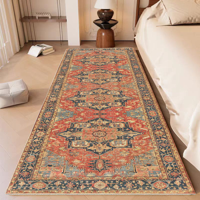 Serapi Collection Area Rug Ultra Soft Washable Rug, Non Slip Area Rug Indoor, Stain Resistant Rugs for Living Room Bedroom Vintage Home Decor