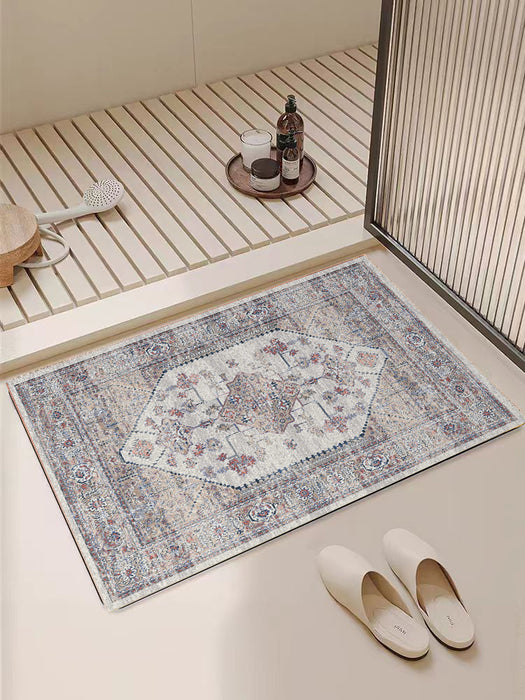 Serapi Collection Area Rug Ultra Soft Washable Rug, Non Slip Area Rug Indoor, Stain Resistant Rugs for Living Room Bedroom Vintage Home Decor