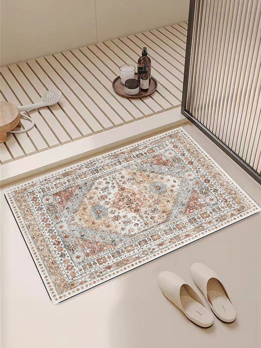 Serapi Collection Area Rug Ultra Soft Washable Rug, Non Slip Area Rug Indoor, Stain Resistant Rugs for Living Room Bedroom Vintage Home Decor