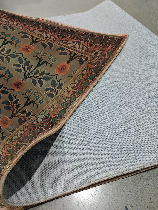 Arts and Crafts Collection Area Rug Ultra Soft Washable Rug, Non Slip Area Rug Indoor, Stain Resistant Rugs for Living Room Bedroom Vintage Home Decor