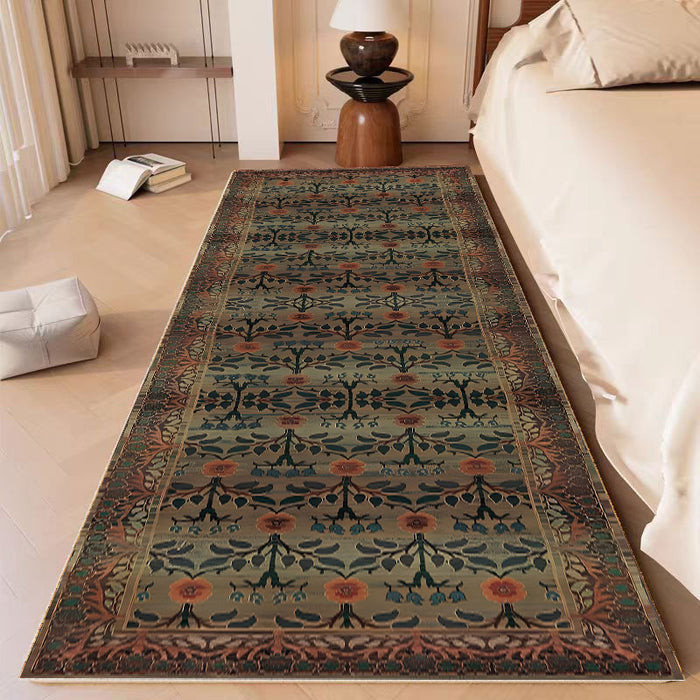 Arts and Crafts Collection Area Rug Ultra Soft Washable Rug, Non Slip Area Rug Indoor, Stain Resistant Rugs for Living Room Bedroom Vintage Home Decor