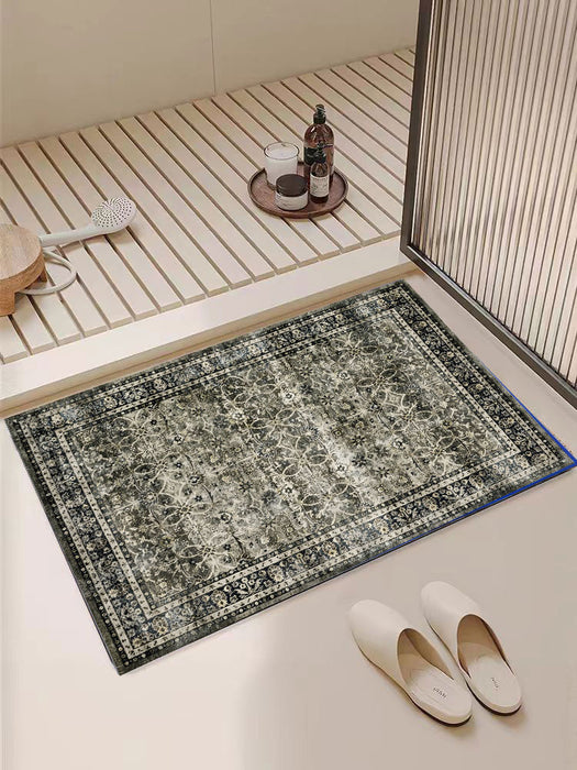 Tibet Collection Area Rug Ultra Soft Washable Rug, Non Slip Area Rug Indoor, Stain Resistant Rugs for Living Room Bedroom Vintage Home Decor