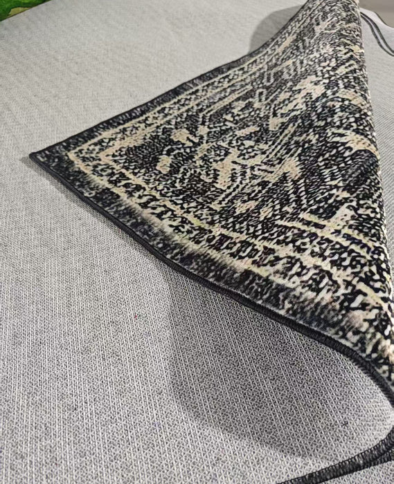 Tibet Collection Area Rug Ultra Soft Washable Rug, Non Slip Area Rug Indoor, Stain Resistant Rugs for Living Room Bedroom Vintage Home Decor