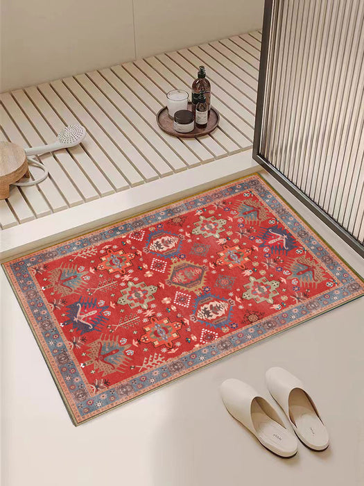 Serapi Collection Area Rug Ultra Soft Washable Rug, Non Slip Area Rug Indoor, Stain Resistant Rugs for Living Room Bedroom Vintage Home Decor