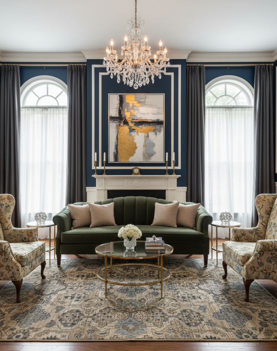 Persian-Inspired. Modern Defined. Turkish Made Rug, size  5' 4" x 7' 4"