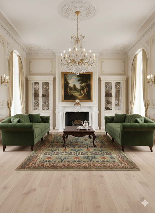 Persian-Inspired. Modern Defined. Turkish Made Rug, size 5' 3" x 7' 6"