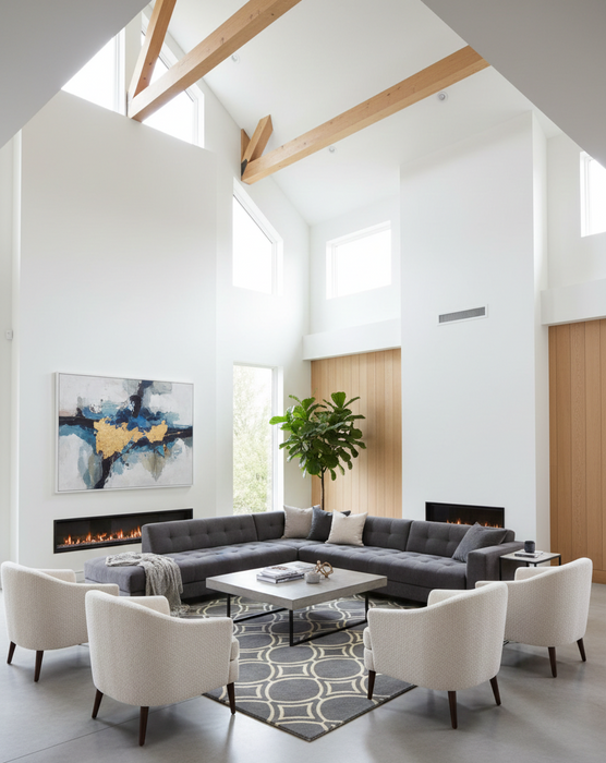 Persian-Inspired. Modern Defined. Turkish Made Rug, size 5" x 7' 6"