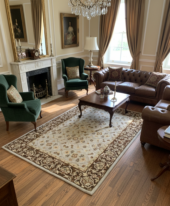 Persian-Inspired. Modern Defined. Turkish Made Rug, size 5" x 7' 6"