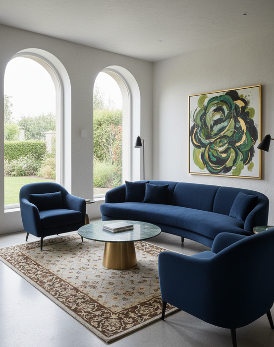 Persian-Inspired. Modern Defined. Turkish Made Rug, size 5" x 7' 6"