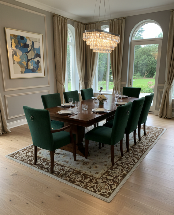 Persian-Inspired. Modern Defined. Turkish Made Rug, size 5" x 7' 6"