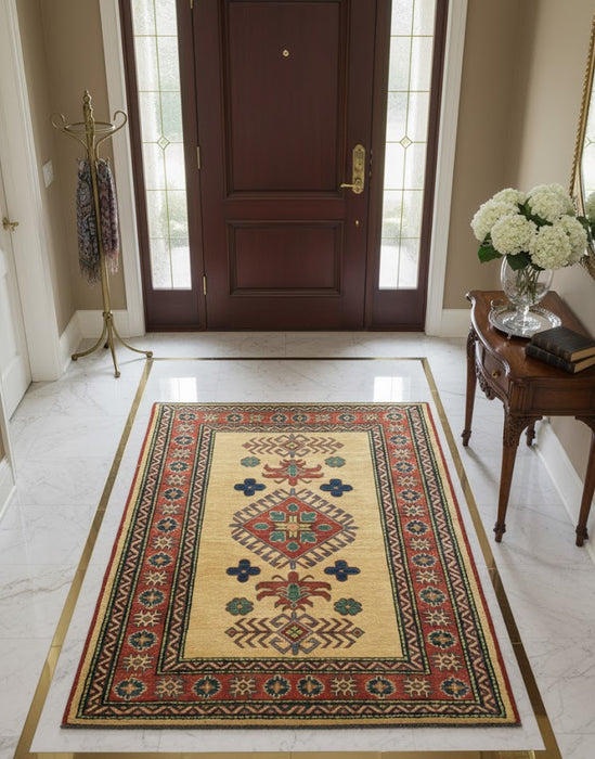 Khotan Pomegranate design Oriental Rug, 3' x 5'  (D)