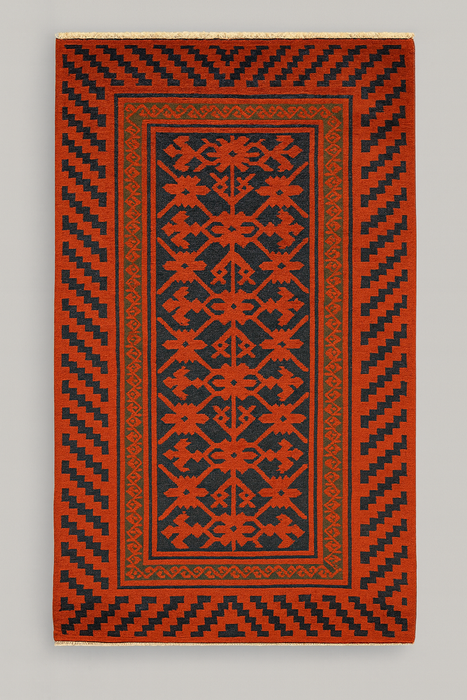 Timeless Beauty, Woven by Hand. Antique Persian Hamadan Rug, size 4' 2" x 9' 6"  (F)