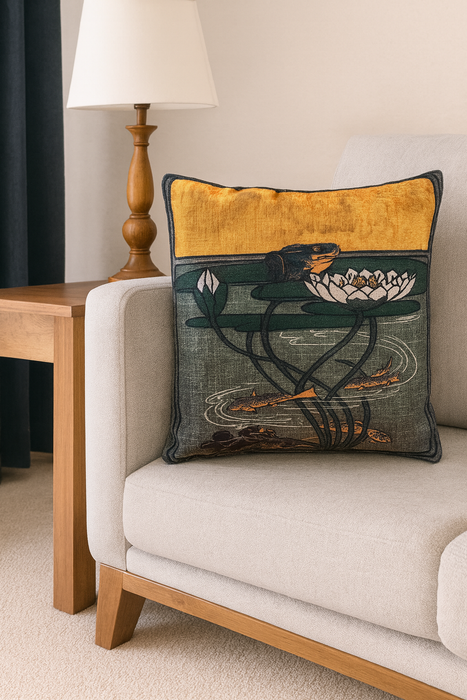 Exquisite Luxury Arts & Crafts Sofa Cushions – 1920s Design