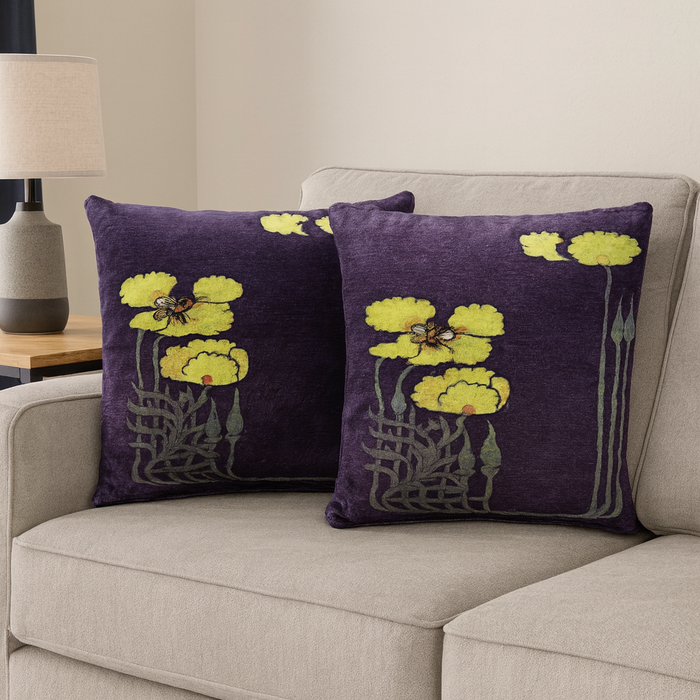 Exquisite Luxury Arts & Crafts Sofa Cushions – 1920s Design