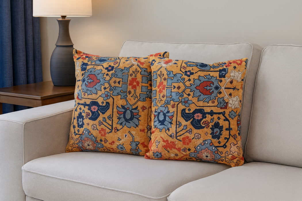 Persian-Inspired Luxurious Accent Cushions