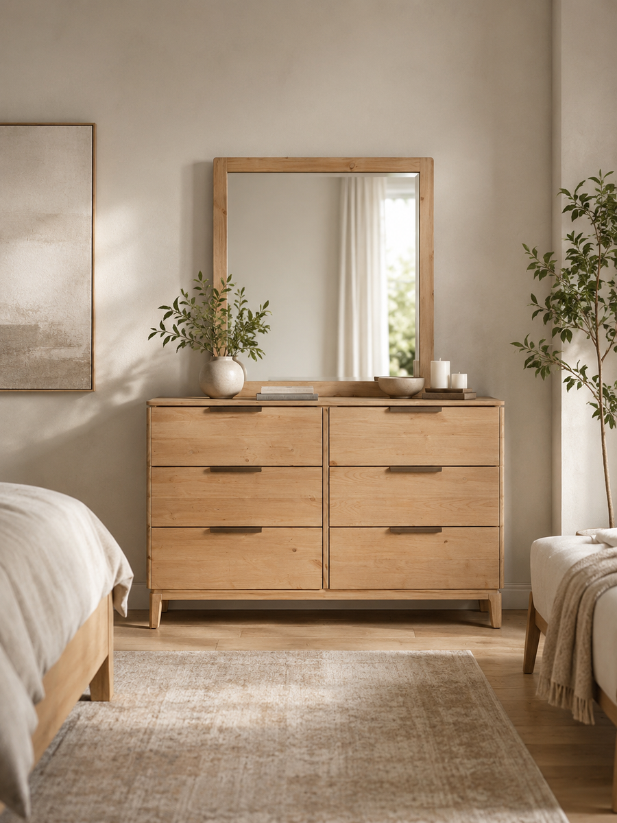 Modern Dressers & Mirrors
