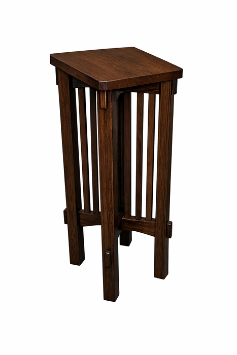 mission unfinished indoor plant stand Buy Mission Spindle Side Table / Plant Stand in USA— Crafters and Weavers