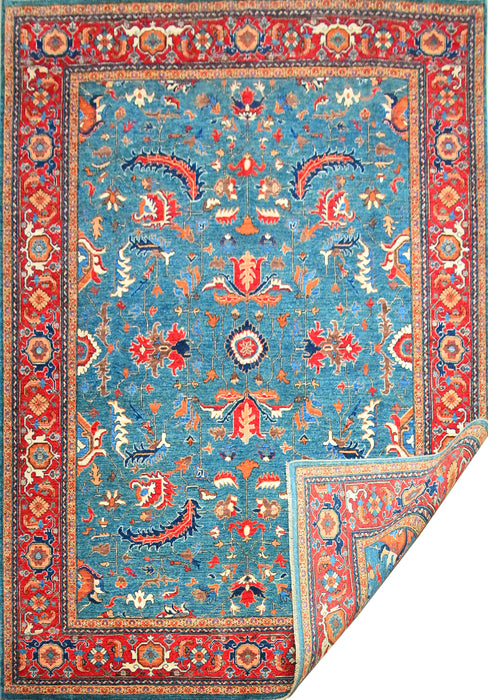 Ziggler Sulatanabad Oriental Rug, Blue, size 8' x 9'10"