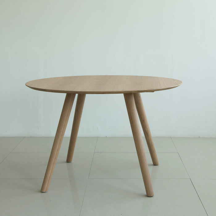 Isabella Mid century Round Dining Table - American Solid Oak