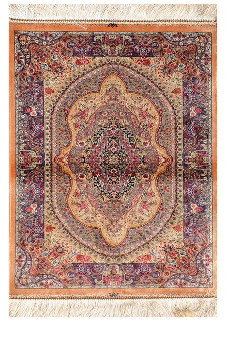 Royal Tabriz Small 100% Silk Rug 2' x 3'