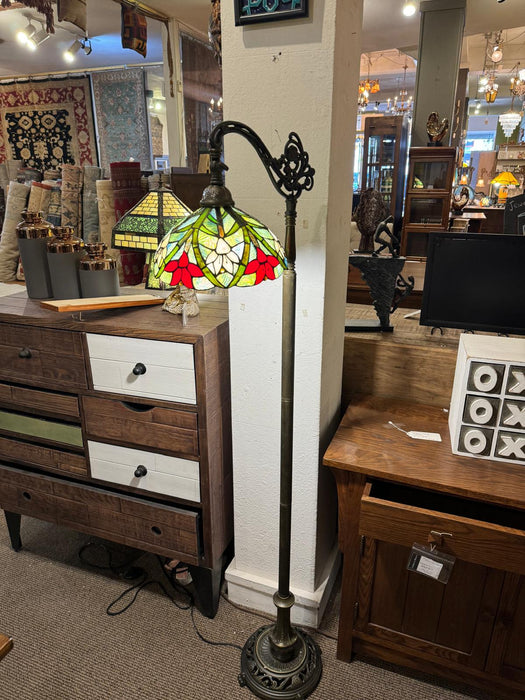 Tiffany style Stained glass Bridge Lamp / Reading Lamp