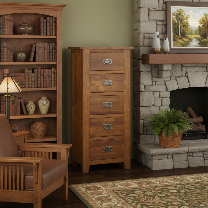 Mission 5 Drawer Lingerie Dresser