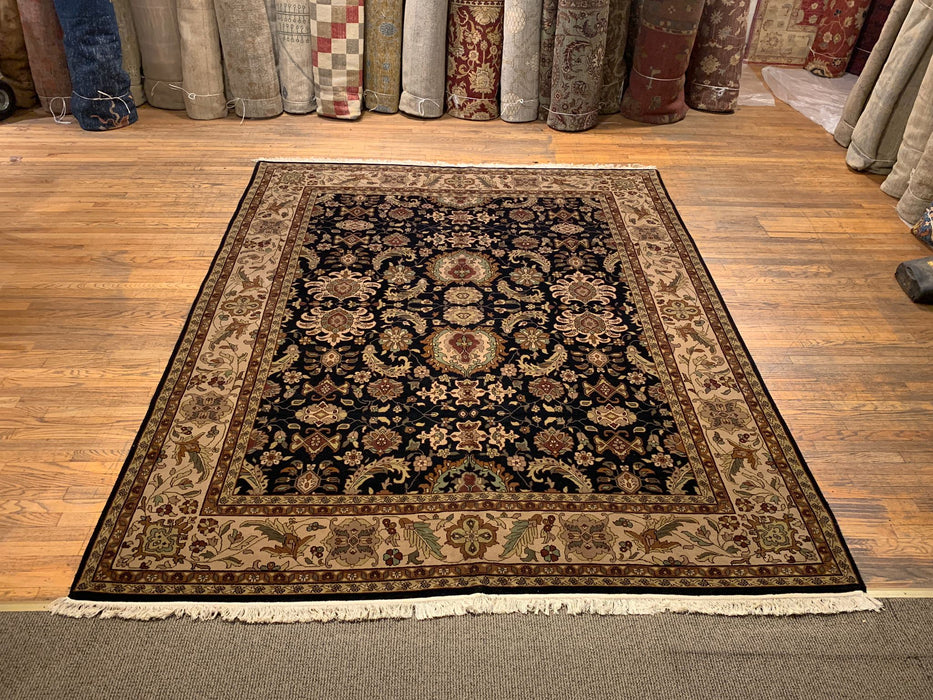 Sultanabad 100% wool Hand Made Rug - size 8" x 10" (P)
