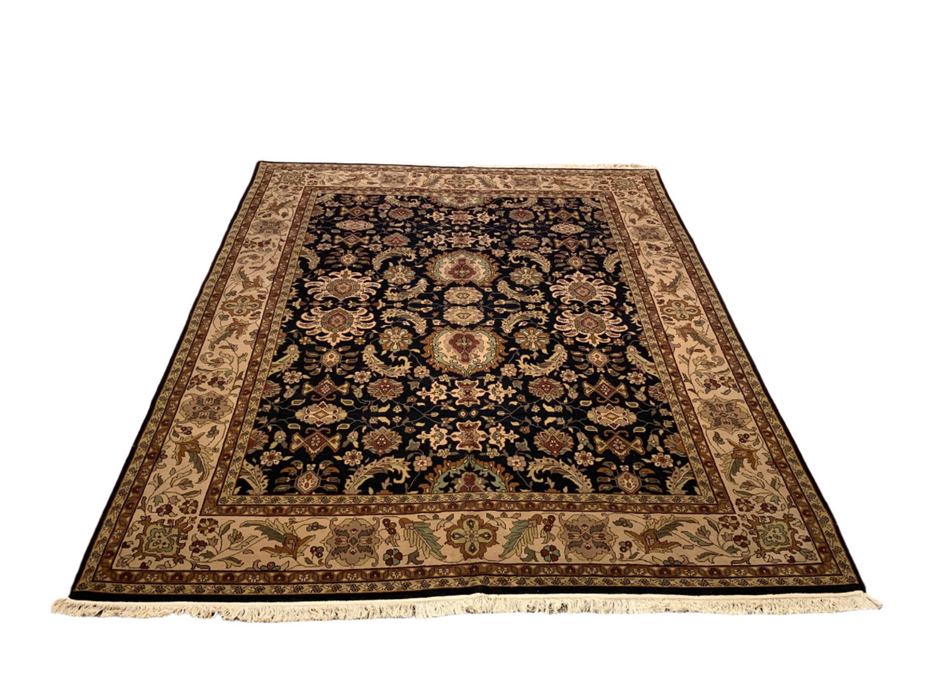 Sultanabad 100% wool Hand Made Rug - size 8" x 10" (P)