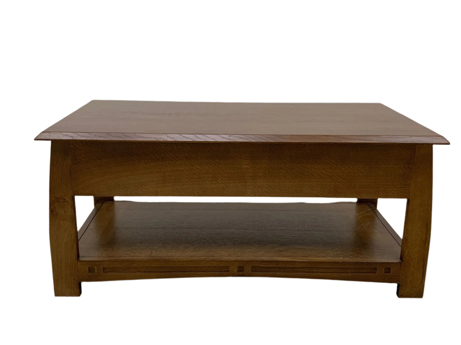 Mission Crofter Style 1 Drawer Coffee Table - Model A32
