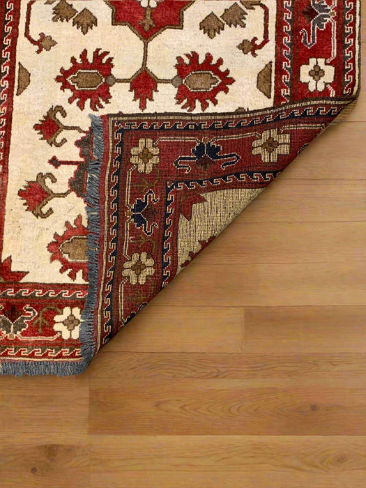 Terkaman Tribal Afghan Oriental Rug, size 3 ' 4" x 5' 8"