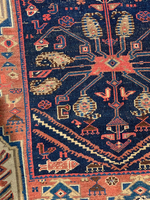 Genuine Handmade Antique Kazak Rug ( B)