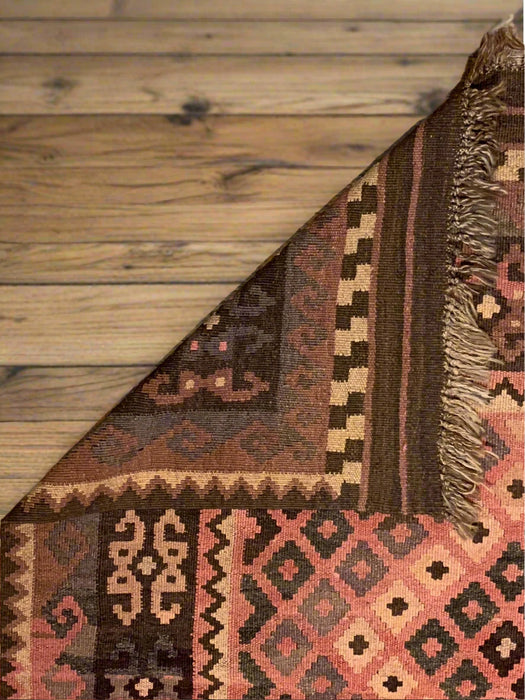 Afghan Kilim Handwoven flatweave Rug – size 4'2" x 6'
