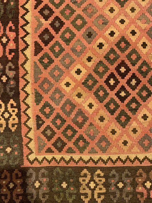 Afghan Kilim Handwoven flatweave Rug – size 4'2" x 6'