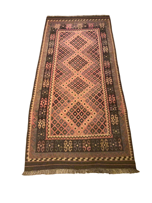 Afghan Kilim Handwoven flatweave Rug – size 4'2" x 6'