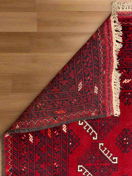 Terkaman Tribal Baluch Oriental Rug 4" x 5" (A)